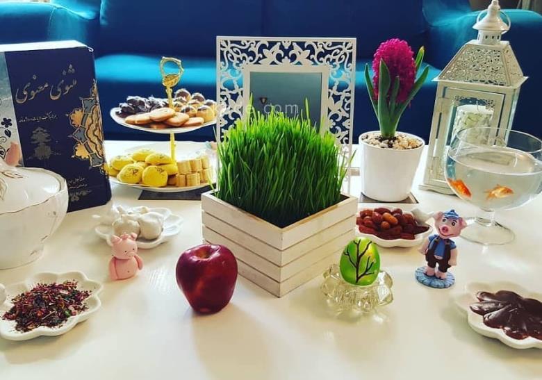 آموزش تزیین سفره هفت سین